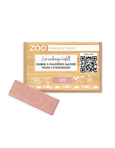 Zao Recarga Sombra Nacarada 125 Rose Sunshine | EKIEKO