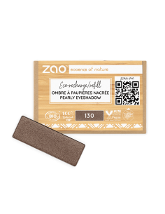 Zao Recarga Sombra Nacarada 130 Marrón Profond | EKIEKO