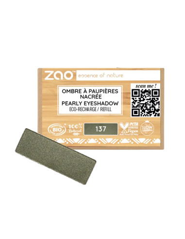Recarga Sombra Nacarada 137 Kaki Doré | EKIEKO