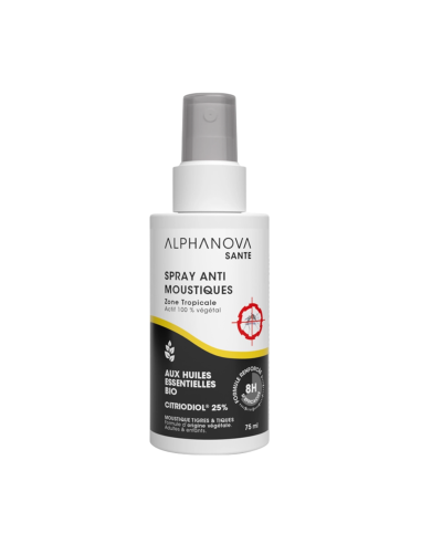 Anti Mosquitos Zona Tropical 8H - Alphanova | EKIEKO