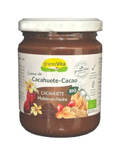 Biologische Pinda & Cacao Crème 250g | Granovita