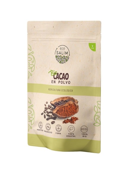 Cacau em Pó Orgânico e Vegan 200g | Eco-Salim