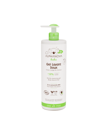 Gel Bebé Suave Ecológico 400 ml - Alphanova | EKIEKO