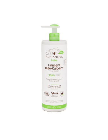 Bio-Linimento Bebé Ecológico 400 ml - Alphanova | EKIEKO