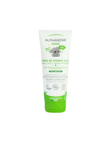 Crema Linimento Bebé Bio 4 en 1 200 ml - Alphanova | EKIEKO