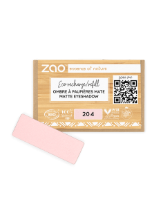 Zao Recarga Sombra Mate 204 Vieux Rose | EKIEKO