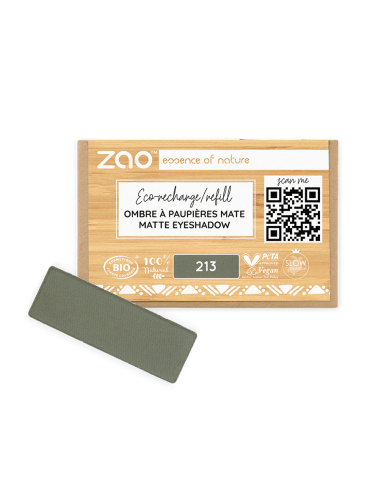 Zao Recarga Sombra Mate 213 Vert Militaire | EKIEKO