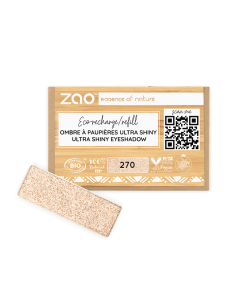 Zao Recarga Sombra Ultra Shiny 270 Champagne | EKIEKO