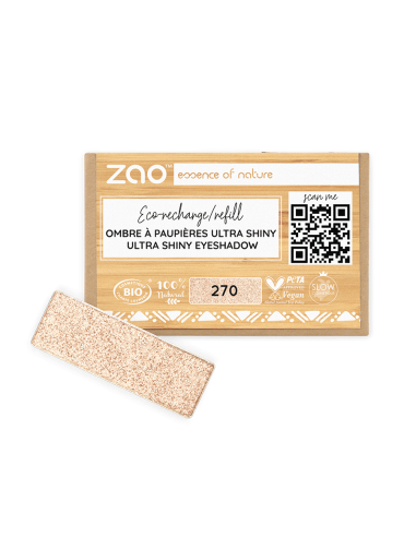Zao Recarga Sombra Ultra Shiny 270 Champagne | EKIEKO