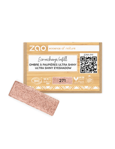 Zao Recarga Sombra Ultra Shiny 271 Cuivre Rosé | EKIEKO