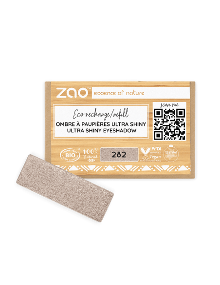 Zao Recarga Sombra Ultra Shiny 282 Argent Lilas | EKIEKO