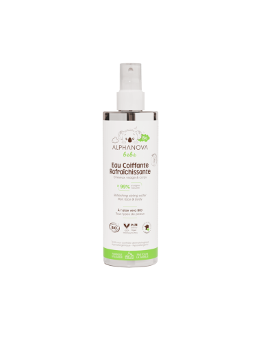 Agua de Peinado Refrescante Bebé Bio 200 ml | EKIEKO