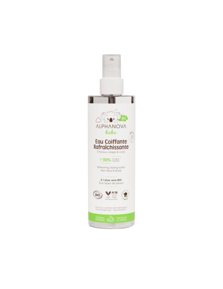 Agua de Peinado Refrescante Bebé Bio 200 ml | EKIEKO