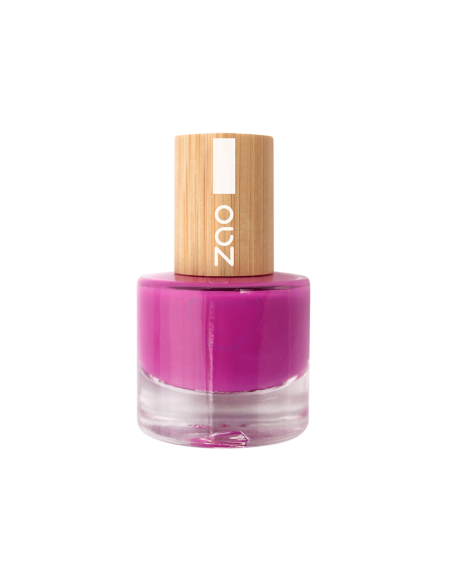 Esmalte ZAO 661 Fuchsia - Uñas fucsia vibrante | EKIEKO