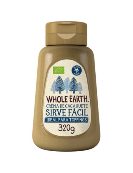 Beurre de cacahuète Sirve Fácil bio 320g | Whole Earth