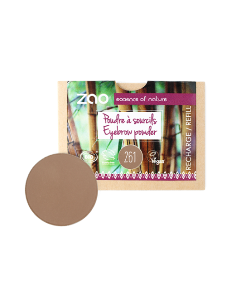 Zao Recarga Polvo de Cejas 261 Castaña | EKIEKO