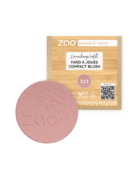 Recarga Colorete Compacto 323 Violine - ZAO Make Up | EKIEKO