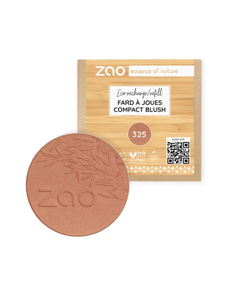 Recarga Colorete Compacto 325 Corail Doré - ZAO Make Up | EKIEKO