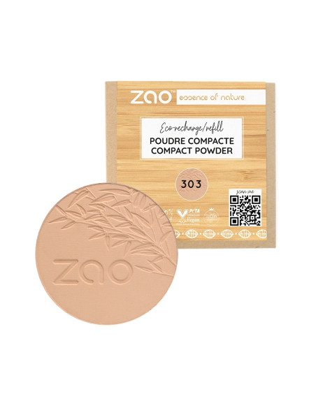 Recarga Polvo Compacto 303 Brun Beige - ZAO Make Up | EKIEKO