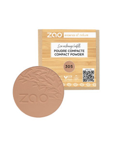 Zao Recarga Polvo Compacto 305 Chocolat au Lait | EKIEKO