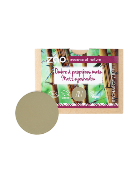 Zao Recarga Sombra Mate 207 Vert Olive | EKIEKO
