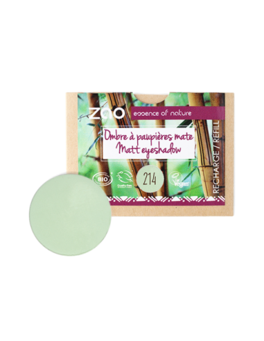 Zao Recarga Sombra Mate 214 Vert D'eau | EKIEKO