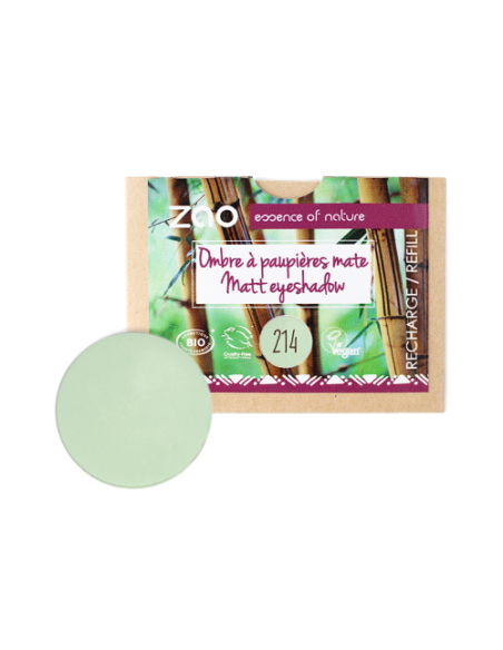 Zao Recarga Sombra Mate 214 Vert D'eau | EKIEKO