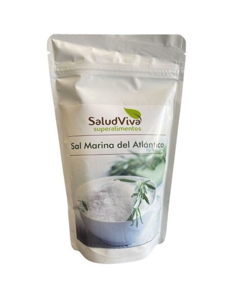 Sal Marina Fina Atlántica 500 g | Salud Viva