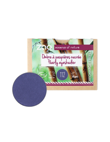 Sombra Nacarada Recarga 112 Azure Blue - ZAO Make Up | EKIEKO