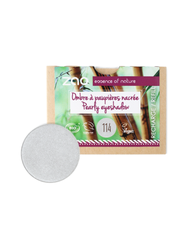 ZAO Recarga Sombra Nacarada 114 Argent | EKIEKO
