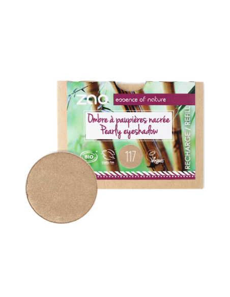 Zao Recarga Sombra Nacarada 117 Bronze Rosé | EKIEKO
