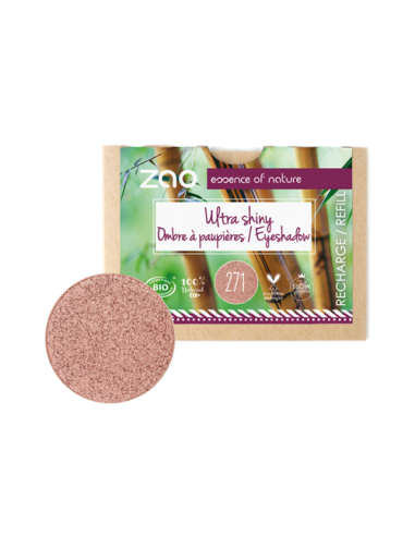 Zao Recarga Sombra Nacarada 271 Cuivre Rosé | EKIEKO