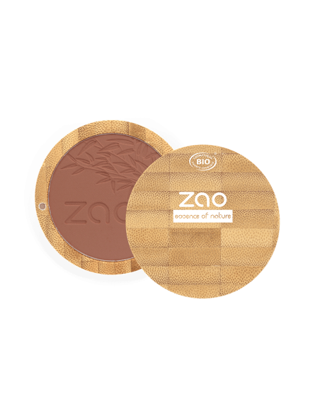 Colorete Ecológico Compacto Zao 321-Brun Orangé | EKIEKO