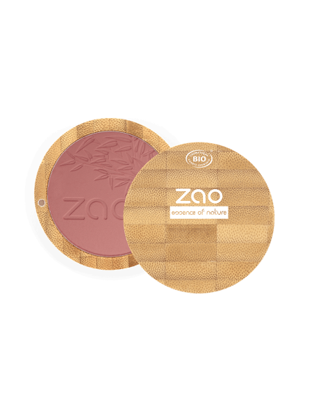Colorete Ecológico Compacto Zao 322 Brun Rosé | EKIEKO