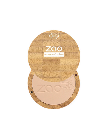 Polvo Compacto Ecológico Zao 302 Beige Orangé | EKIEKO
