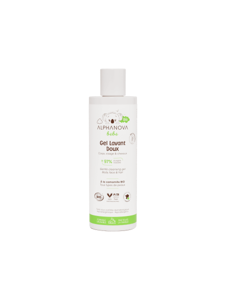 Gel de Baño Dermolimpiador Bebé Ecológico 200 ml - Alphanova | EKIEKO