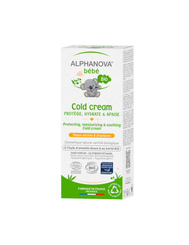 Crema Calmante Bebé Ecológica Cold Cream 50 g | EKIEKO