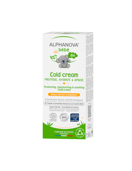 Crema Calmante Bebé Ecológica Cold Cream 50 g | EKIEKO