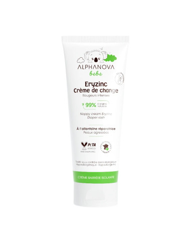 Crema de Pañal Natural Eryzinc 75 g - Alphanova | EKIEKO