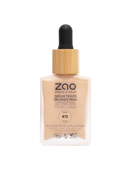 Sérum con color Segunda Piel 872-Nude - ZAO Make Up | EKIEKO