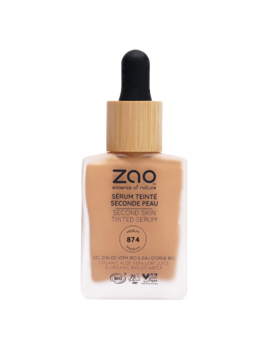 Sérum con color Segunda Piel 874-Medium - ZAO Make Up | EKIEKO