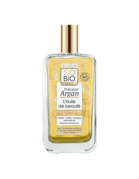 Aceite de Argán Belleza Bio 100ml | So’Bio Étic