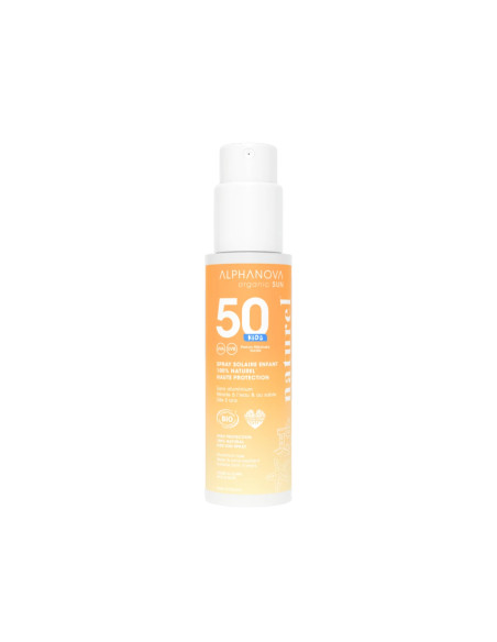 Spray Solar Niños SPF50 Bio 100g - Alphanova | EKIEKO