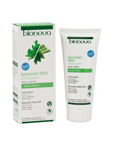 Bálsamo para Pies Menta y Bambú 100ml - Bionova | EKIEKO