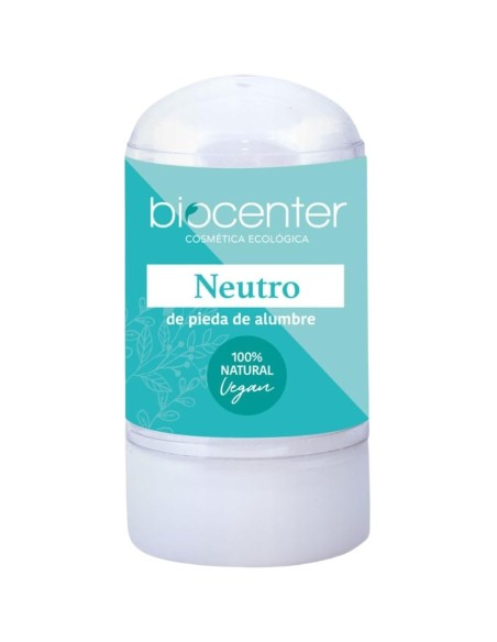 Desodorante Stick Piedra de Alumbre Vegano 60g | Biocenter