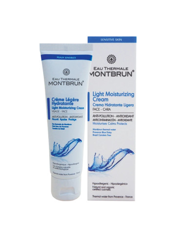 Crema Hidratante Ecológica Ligera Montbrun 50 ml | EKIEKO