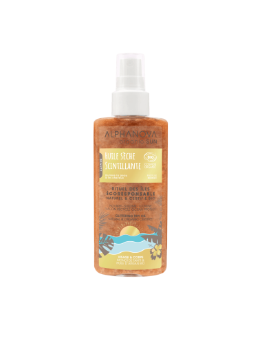 Aceite Seco Radiante Alphanova Sun 125 ml | EKIEKO