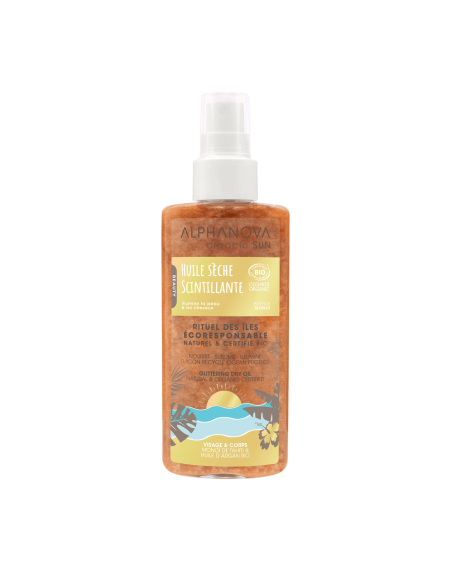 Aceite Seco Radiante Alphanova Sun 125 ml | EKIEKO