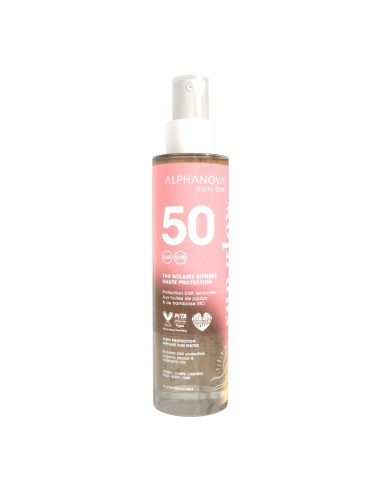 Agua Solar Bifásica SPF50 125ml Daily SU - Alphanova | EKIEKO