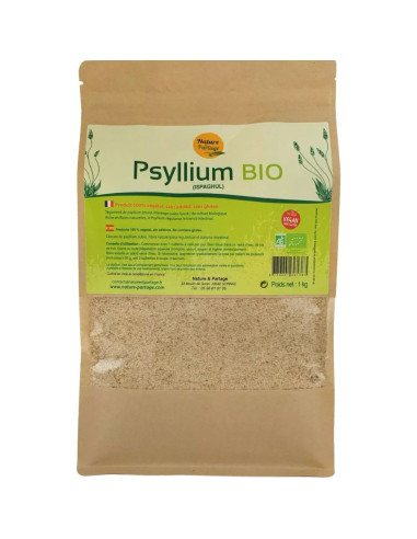 Psyllium Ispaghul Eco 1kg Nature et Partage | EKIEKO